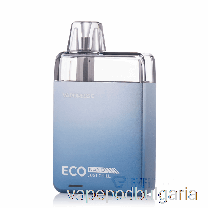 Vape Течности Vaporesso Eco Nano Pod System Phantom Blue